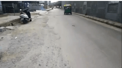 BDA flyover service road is in a shambles but... 19
