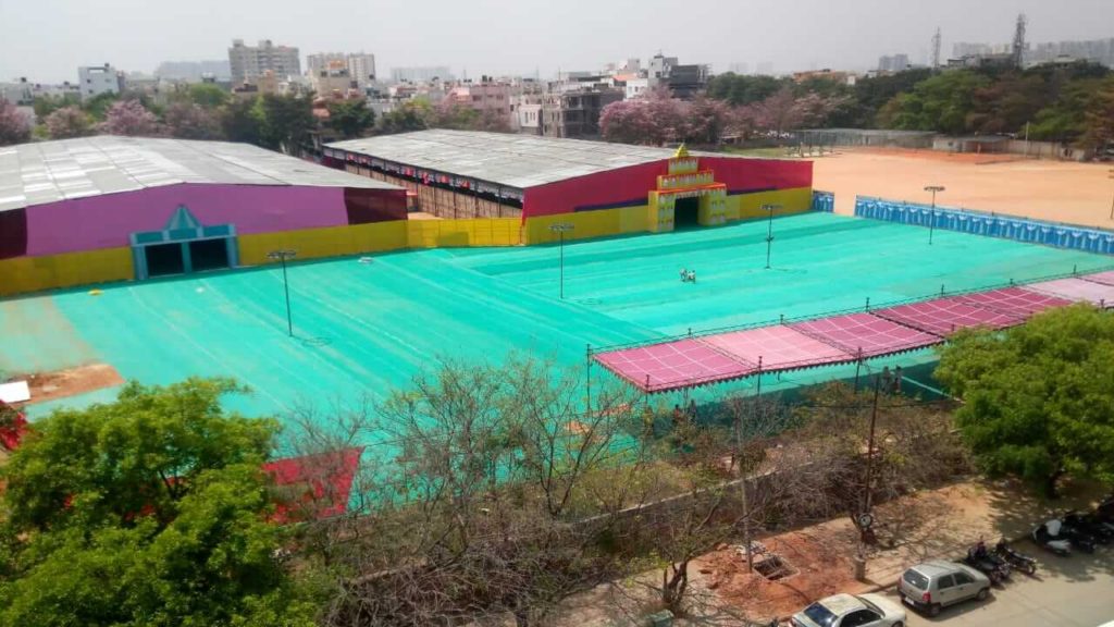 Residents oppose a 11-day non-sports event being held in violation of the rules at BBMP Grounds from tomorrow! 10