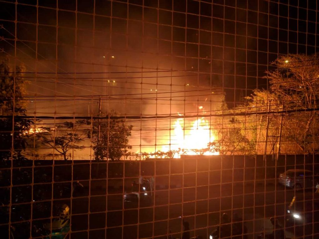 Power sub station in HSR Layout was on fire again! 16