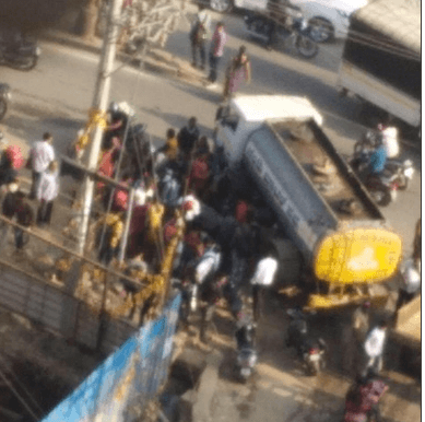 Accidents on 24th Main, Sarjapur Road and Bellandur flyover 1
