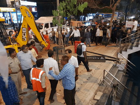 Shutdown of basement shops has begun in HSR Layout! 9