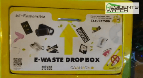 Permanent places to drop off electronic waste in HSR 5