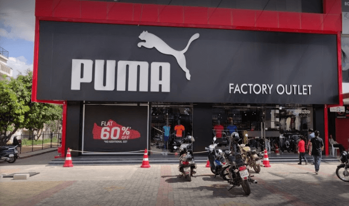 puma factory outlet doddakannelli